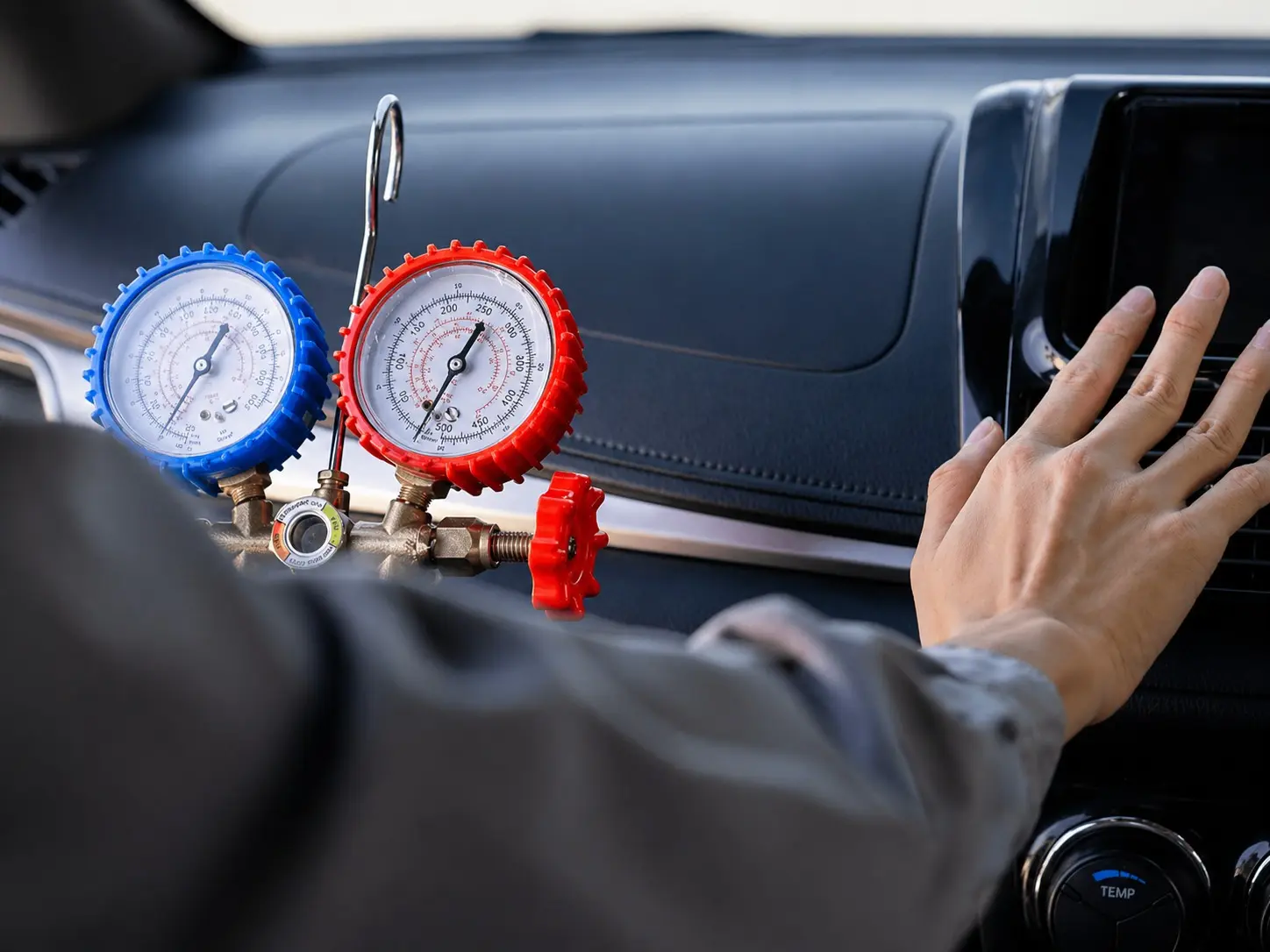 Carga de aire acondicionado coche Marbella