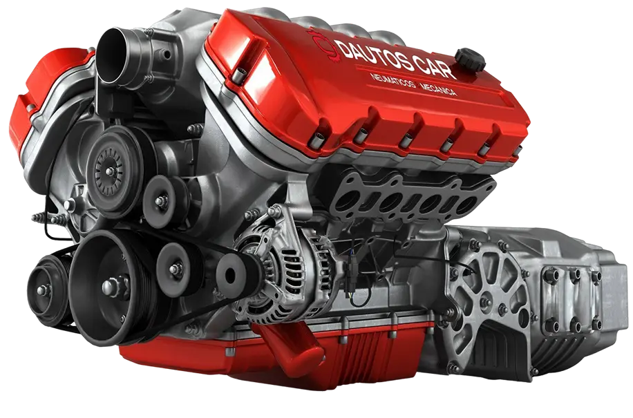 Conjunto caja cambios motor automotriz esta aislado fondo blanco 3d render 1 | Dautos Car Marbella